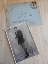 fotografia con firma autografa di Giuseppe Lugo lugo giuseppe 