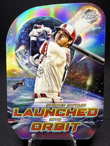 2023 Topps Cosmic Chrome Shohei Ohtani Launched Into Orbit #LIO-2 Angels