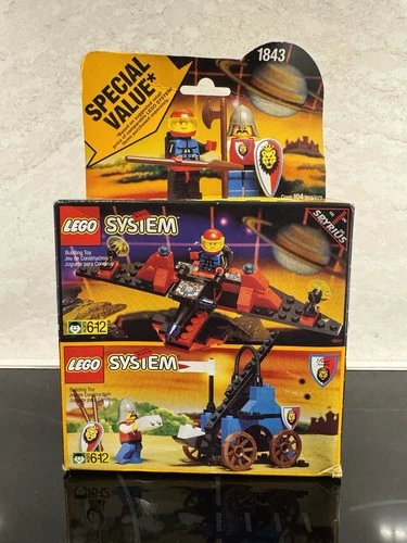Lego Vintage 1843 New Opened Box Castle Space Value Pack Spyrius Knights