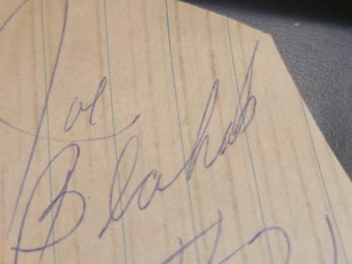 Joe Blahak signed Autogramm handsigniert New England Patriots Minnesota Vikings - Bild 4 von 6