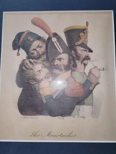 Bilder mit Rahmen ( Lithographien Holzschnitt) - Bild 4 von 5