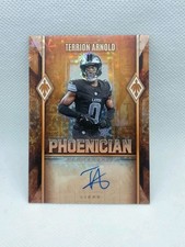 2025 Terrion Arnold Phoenix Phoenican Auto NFL Card /149 Detroit Lions 