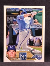 2023 Topps  #557 Nate Eaton Rookie SERIES  TWO