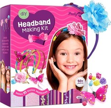 Headband Making Kit for Girls - DIY Fashion Accessories for Kids