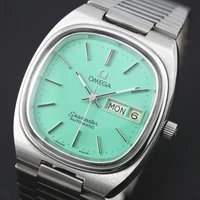 VINTAGE OMEGA SEAMASTER CAL 1020 17 JEWELS AUTOMATIC MEN`S DAY DATE WATCH 2