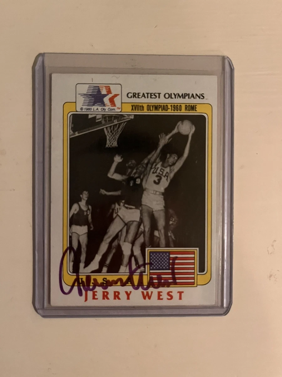Upper Deck Jerry West Basketball Autographed Sports Trading Cards