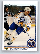 1990-91 Upper Deck - Dale Hawerchuk #443 Buffalo Sabres Hockey Card