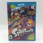 Splatoon (Nintendo Wii U, 2015) Complete w/ Manual Card - Clean Disc