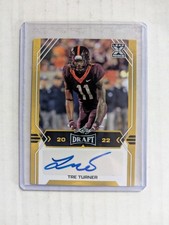 2022 Leaf Draft Tre Turner Autograph Gold