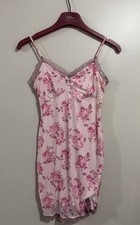 Wild Fable Floral Pink Lace Slip Dress Woman  s Size S