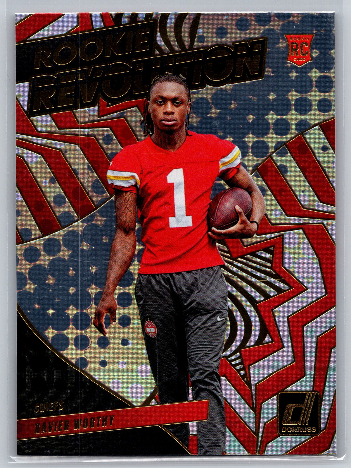 2024 Donruss #16 Xavier Worthy Rookie Revolution