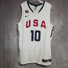 2008 Nike Authentic USA Olympic Dream Team Kobe Bryant  10 Jersey Mens XL Sewn
