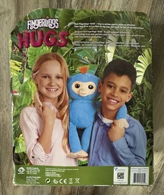 Fingerlings HUGS - BORIS Blue Advanced Interactive Plush Baby MONKEY 🐒 SEALED!