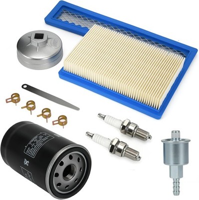 Complete Oil Change and Tune Up Kit with Filters for Engine Maintenance