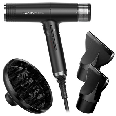 NEU GA MA Haartrockner IQ1 Perfetto Schwarz 2000W leicht leise Profi Föhn
