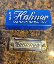 Horner Little Lady Mini Harmonica No 39 Necklace Pendant Made In Germany Vintage