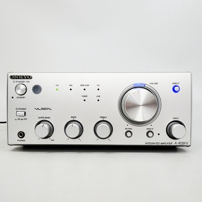 ONKYO A-905FX Pre-Main Integrated Stereo Amplifier Silver Audio VL
