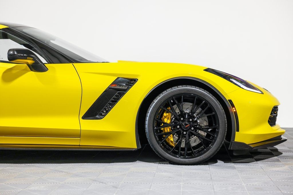 2017 Yellow Chevrolet Corvette   | C7 Corvette Photo 4