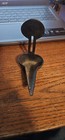 Antique Wrought Iron Grease/Whale Oil Betty Lamp