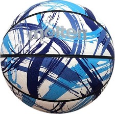 Molten Basketball Synthetik-Leder Limited Edition blau Größe 7
