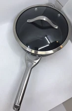 Calphalon 3 Quart Non Stick Frying Pan 5003 Dishwasher Safe w/ Lid Toledo Ohio