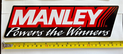 Manley Rods Sticker MANLEY Powers Decal Sticker | Multicolor | Glossy | Vinyl | Rear ...