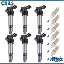 Ignition Coils & Iridium Spark Plugs Fits Volvo XC90 2007-2014 3.2L 2013-14 2.5L