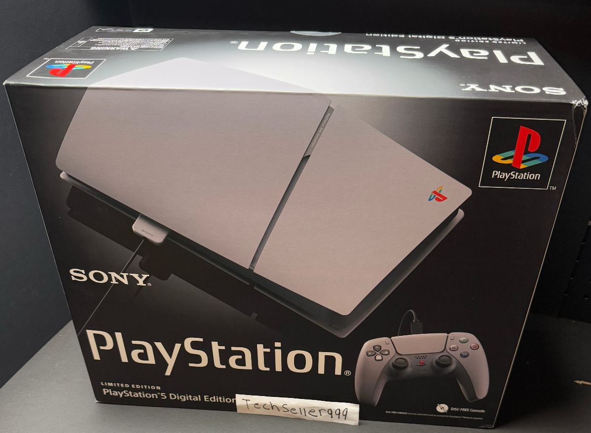 PlayStation 5 Slim Digital Console 30th Anniversary Limited Edition IN HAND NEW-image