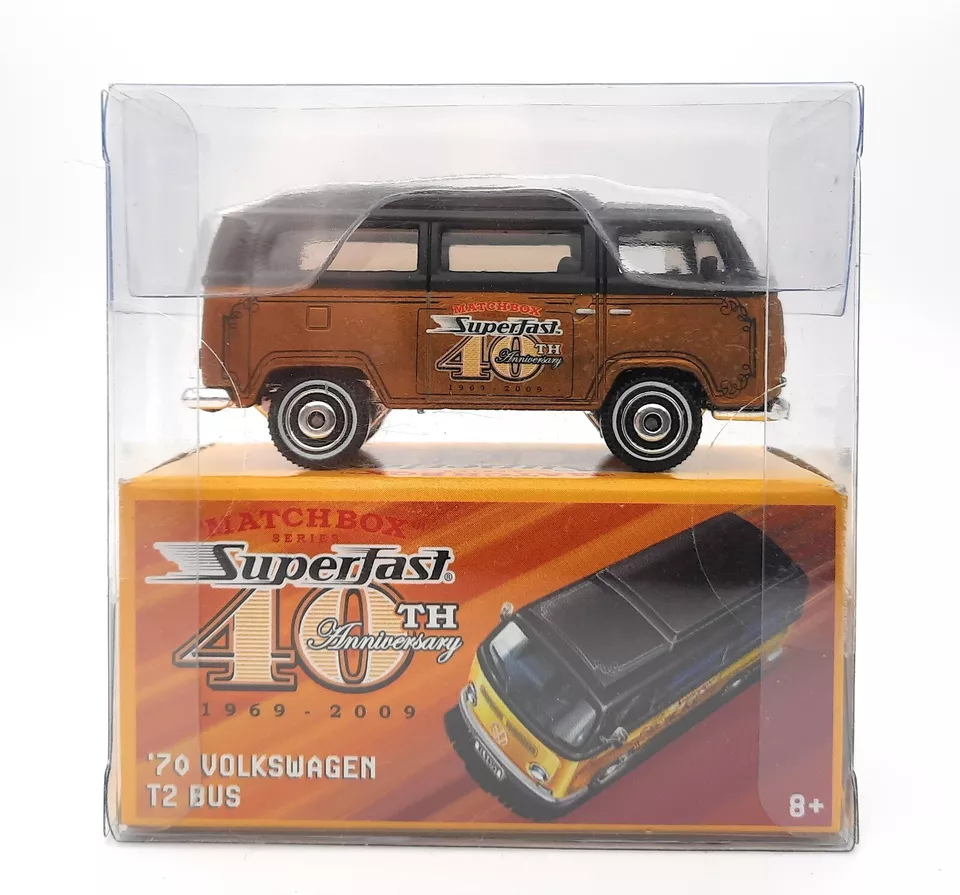 Matchbox Superfast 1970 VW Volkswagen T2 Bus 40th Anniversary Superfast. Rare - Image 3 of 4
