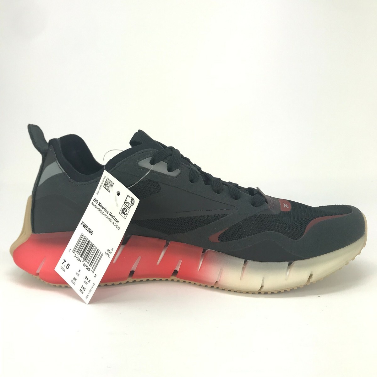 Running Shoe Kinetica Horizon Women's Zig Kinetica Size Reebok Zig