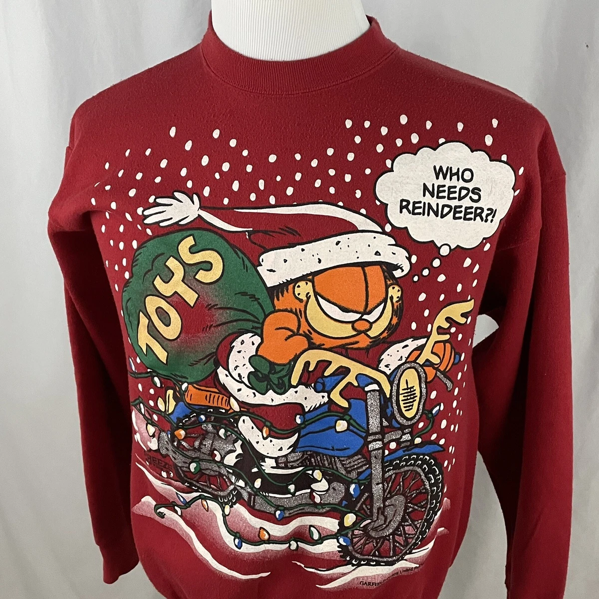 Vintage garfield sweatshirt cheap