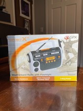 GPX Weatherband Radio with Flashlight NIB