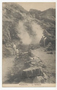 Cpa Pk Ak Italie Italy Pozzuoli La Solfatara Ebay