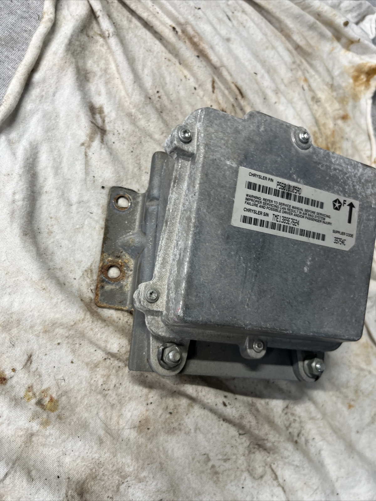 Jeep Wrangler TJ 9700 Airbag Control Module P56010105AB eBay