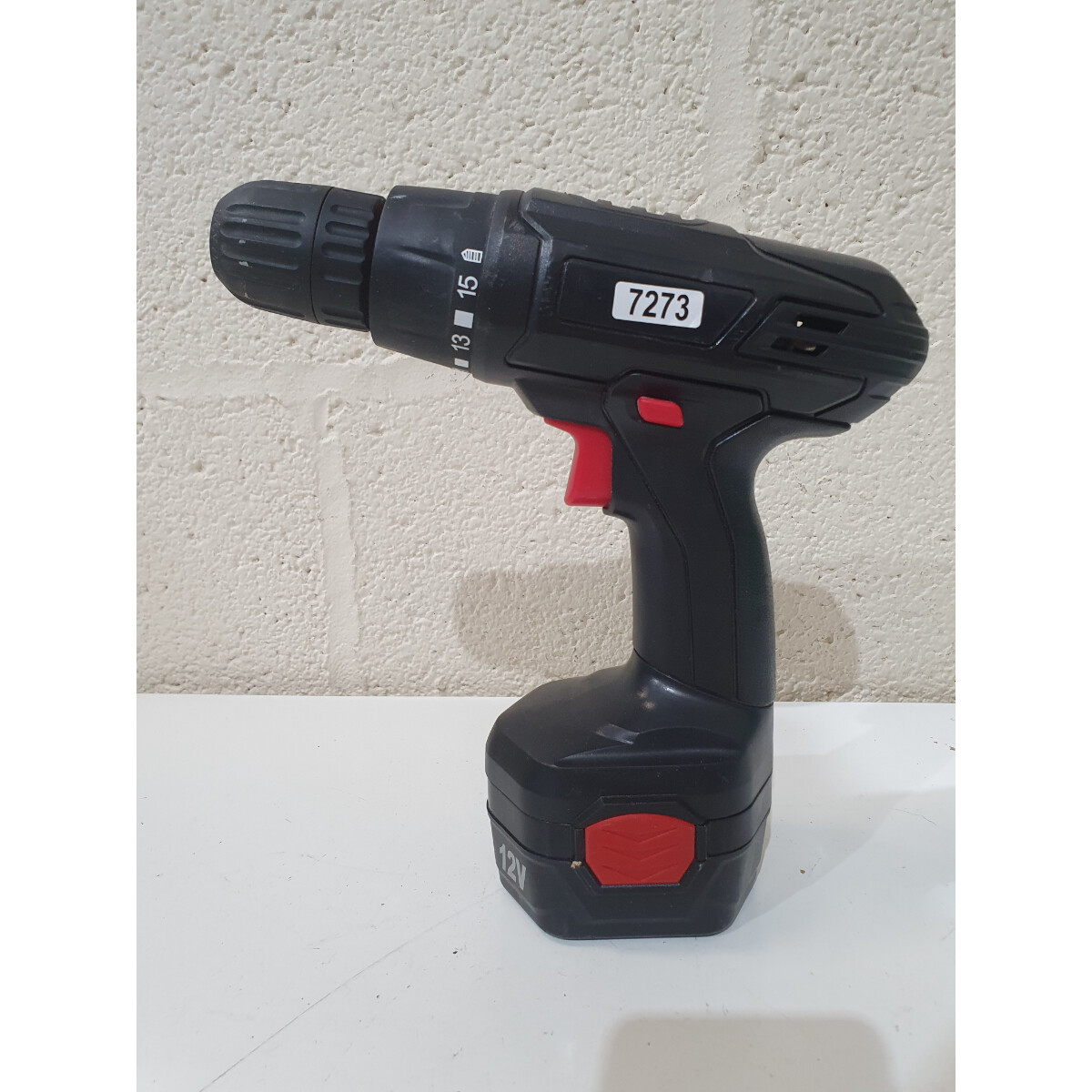 Argos CDT112F Black Cordless 12V 600-RPM 10mm Drill Driver w