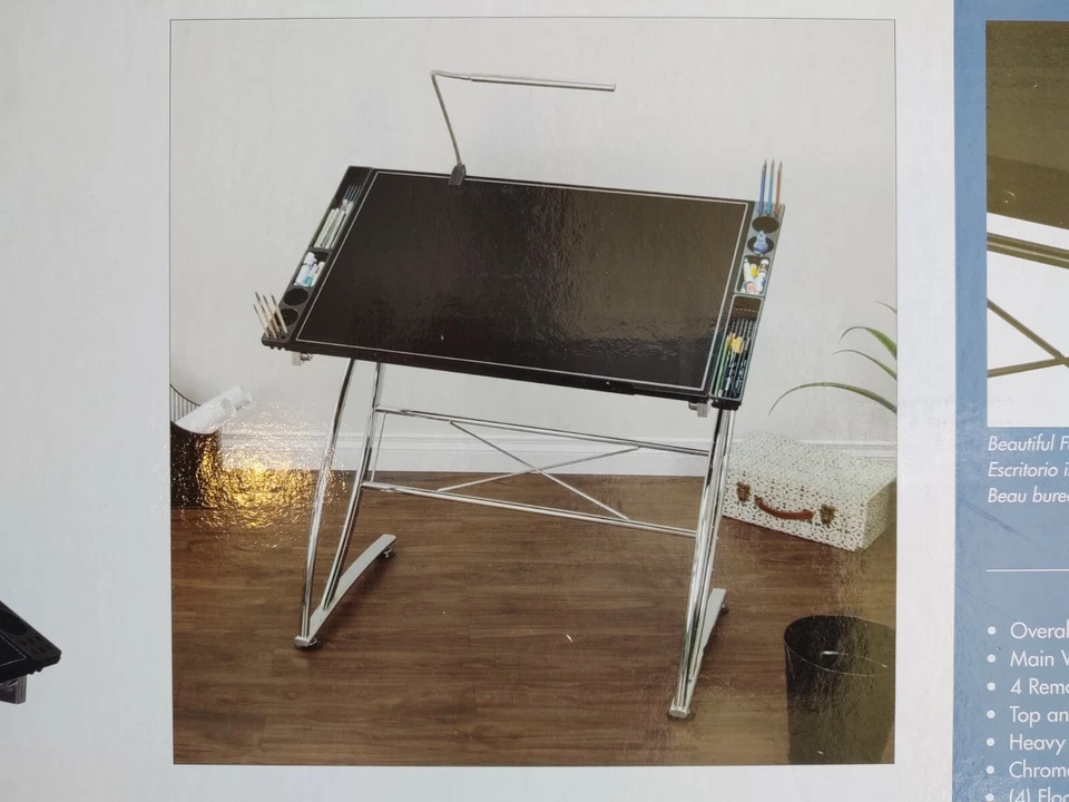 Станция для рукоделия руководителя Studio Designs хром/искусственная кожа - Изображение 4 из 4