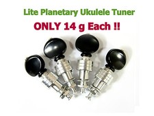 Ukulele Lite Planetary Tuning Pegs Tuner Chrome Plated Surface 128C-UB