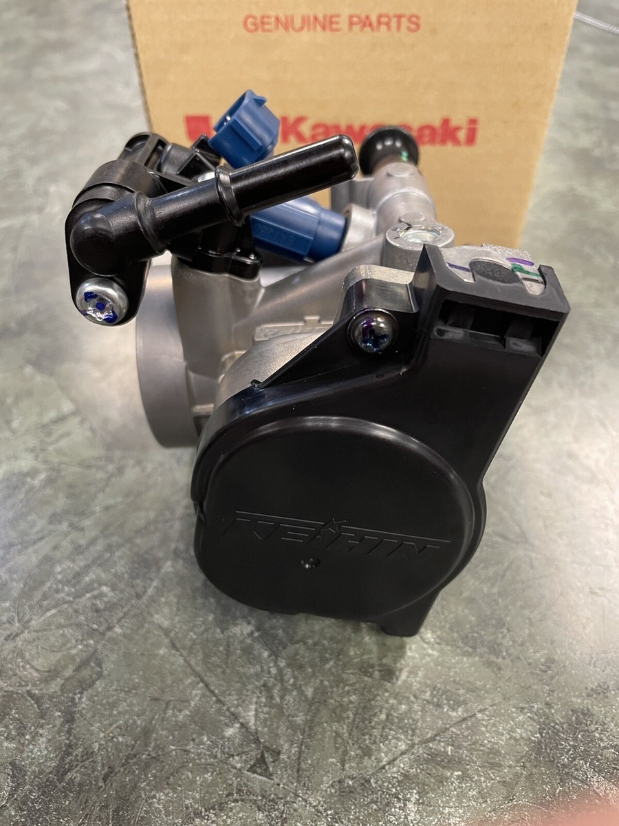 2008-2014 Kawasaki KFX450R Throttle Body Assembly Genuine 2008-2014 Kawasaki KFX450R Throttle Body Assembly Genuine