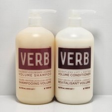 Verb Volume Shampoo Conditioner 32 oz DUO New Free Shipping