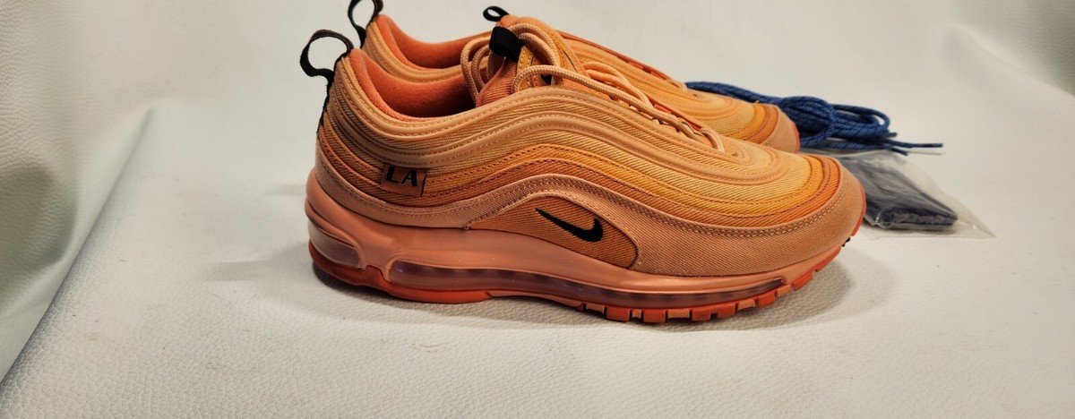 Nike Air Max 97 LA City Special Frost Orange Mens Size 9.5 DH0144
