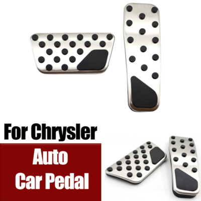 Non Silp Stainless Steel Car Auto Gas Brake Pedal For Chrysler 300C 300 2005-10
