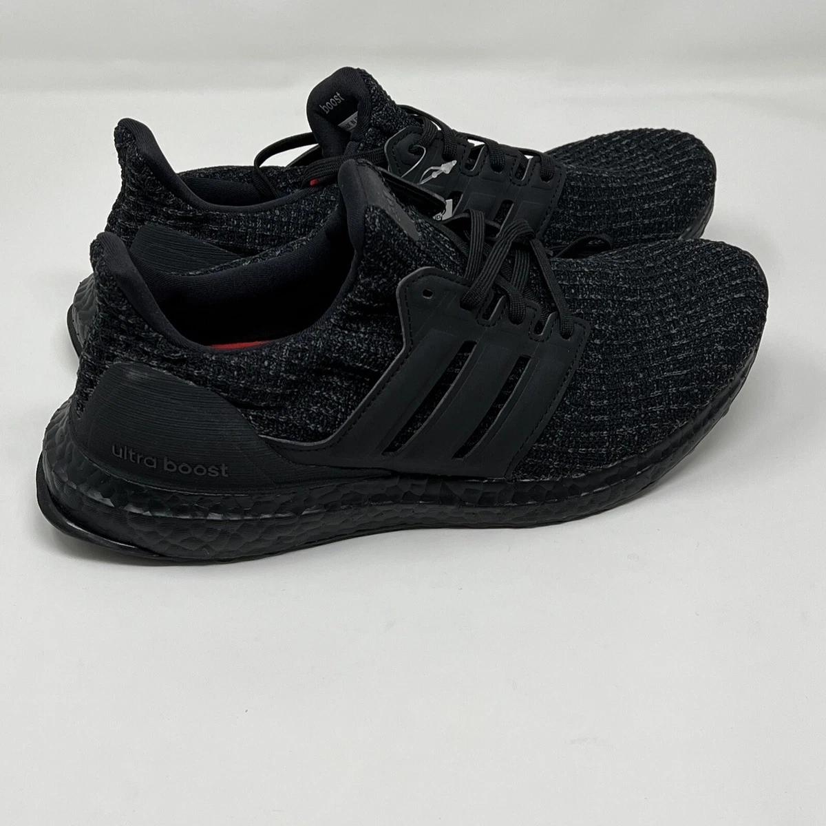 Adidas ultra boost 4.0 triple black nubuck cage sale