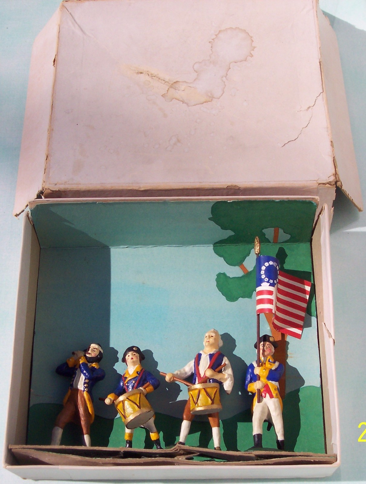 HISTORICAL MINIATURES SPIRIT OF 1776 BOXED SET EXTREMELY RARE EXCELLENT ...