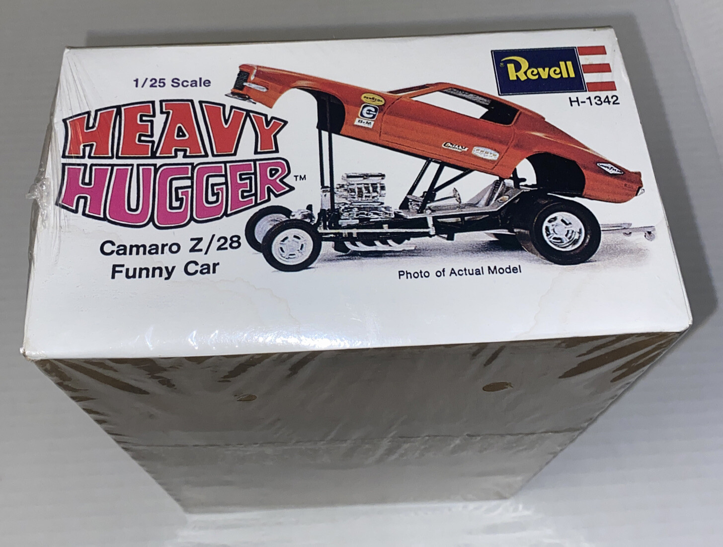 SEALED Vintage Revell H1342 Heavy Hugger Camaro Z28 Funny Car Toy
