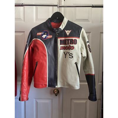 Aw2004 yohji dianese cafe racer split leather jacket