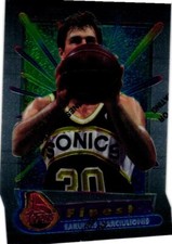 1994-95 Finest #328 Sarunas Marciulionis