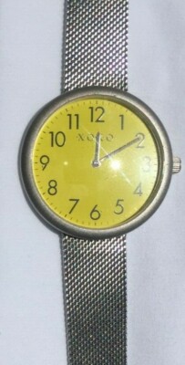 xoxo XOXO X-339 WATCH - YELLOW - (BATTERY TESTED -WORKING) | eBay