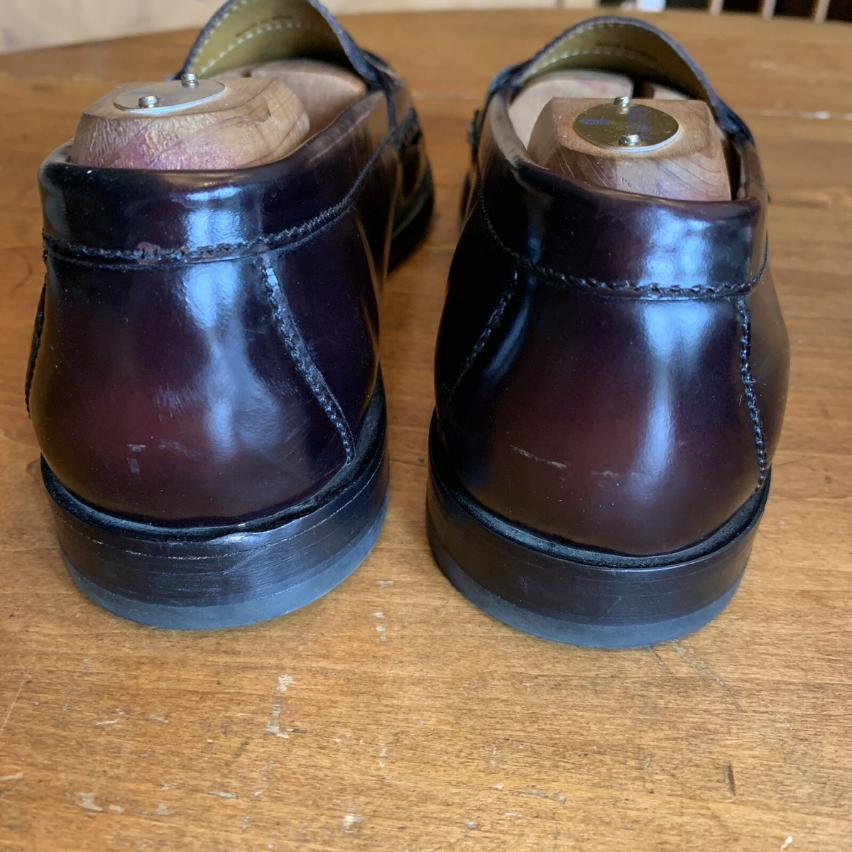 Cole Haan Men\'s Lug Sole Penny Loafer - Dark Burgundy Polished Leather Size 8.5 Cole Haan - Brandclub - Cole Haan Men main image 3