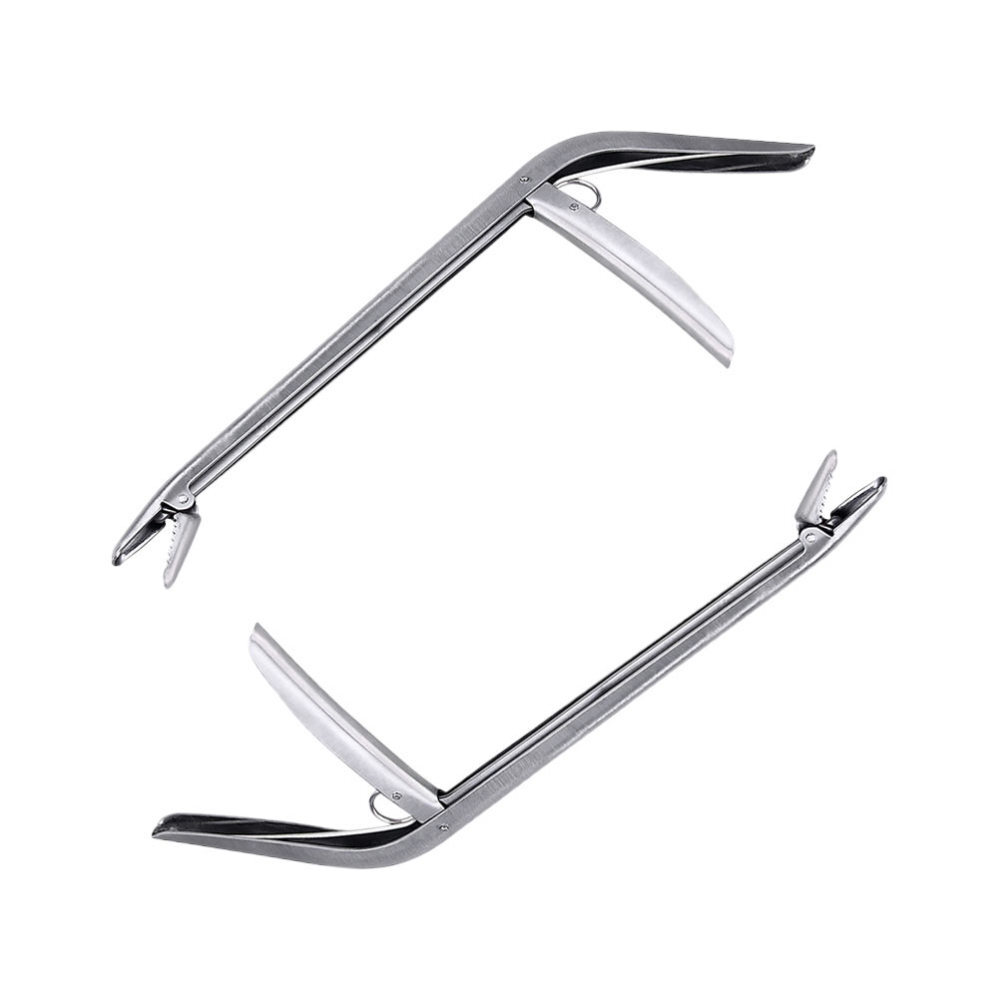 2 Pcs Eel Clip Fishing Gifts for Men Barbecue Grilling Tongs eBay