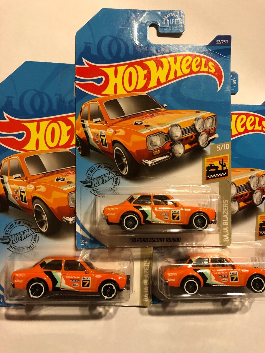 HOT WHEELS 2020 '70 FORD ESCORT RS1600 C CASE BAJA BLAZERS 52/250